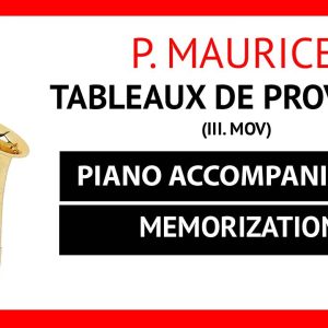 TABLEAUX_DE_PROVENCE_MAURICE_PIANO_ACCOMPANIMENT