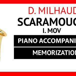 SCARAMOUCHE (D. MILHAUD) - I. MOV